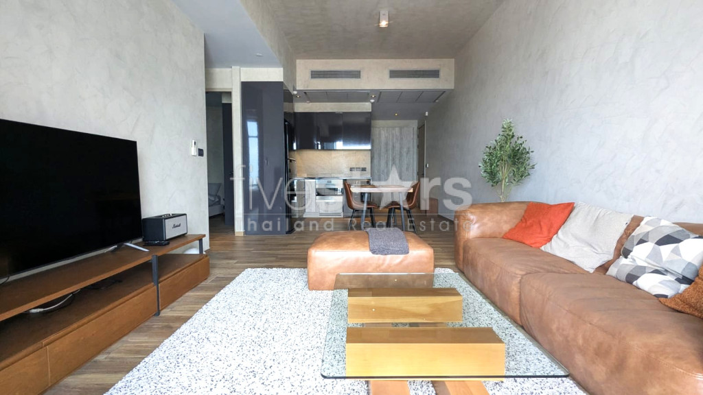Modern 2 bedrooms condo for rent only 3 minutes walk to MRT Petchburi, photo 3
