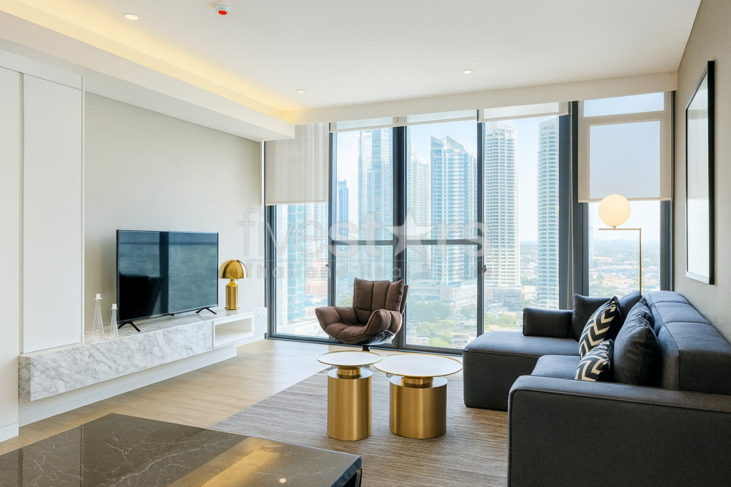 Appartement de standing 2 chambres à louer proche du MRT Queen Sirikit