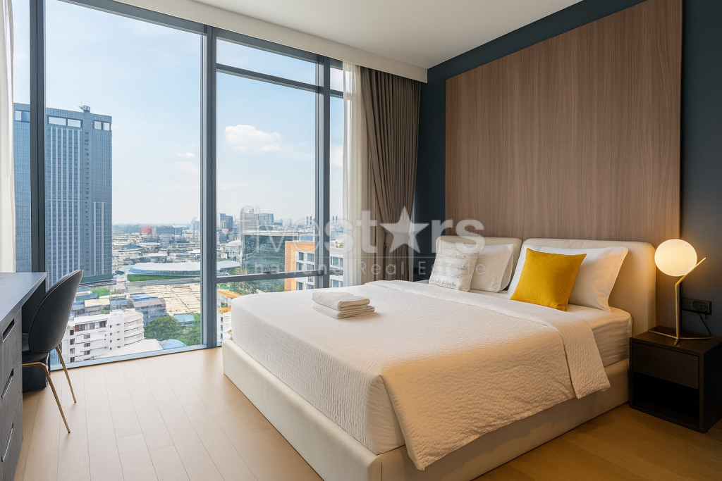 Appartement de standing 2 chambres à louer proche du MRT Queen Sirikit, photo 5