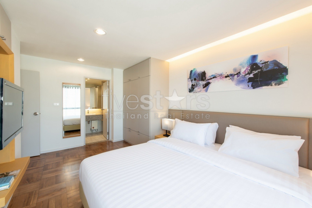 Appartement 2 chambres avec vue sur jardin à louer à Narathiwas-Sathorn, photo 5