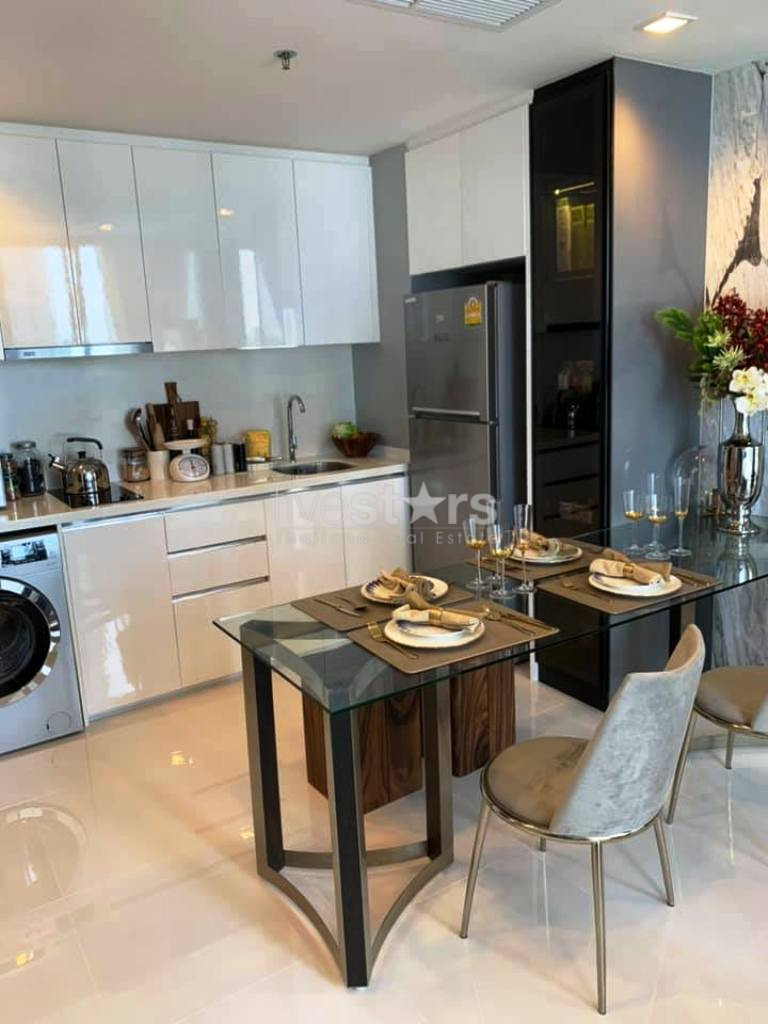 2 bedrooms condo for rent near BTS Chongnonsi, photo 2