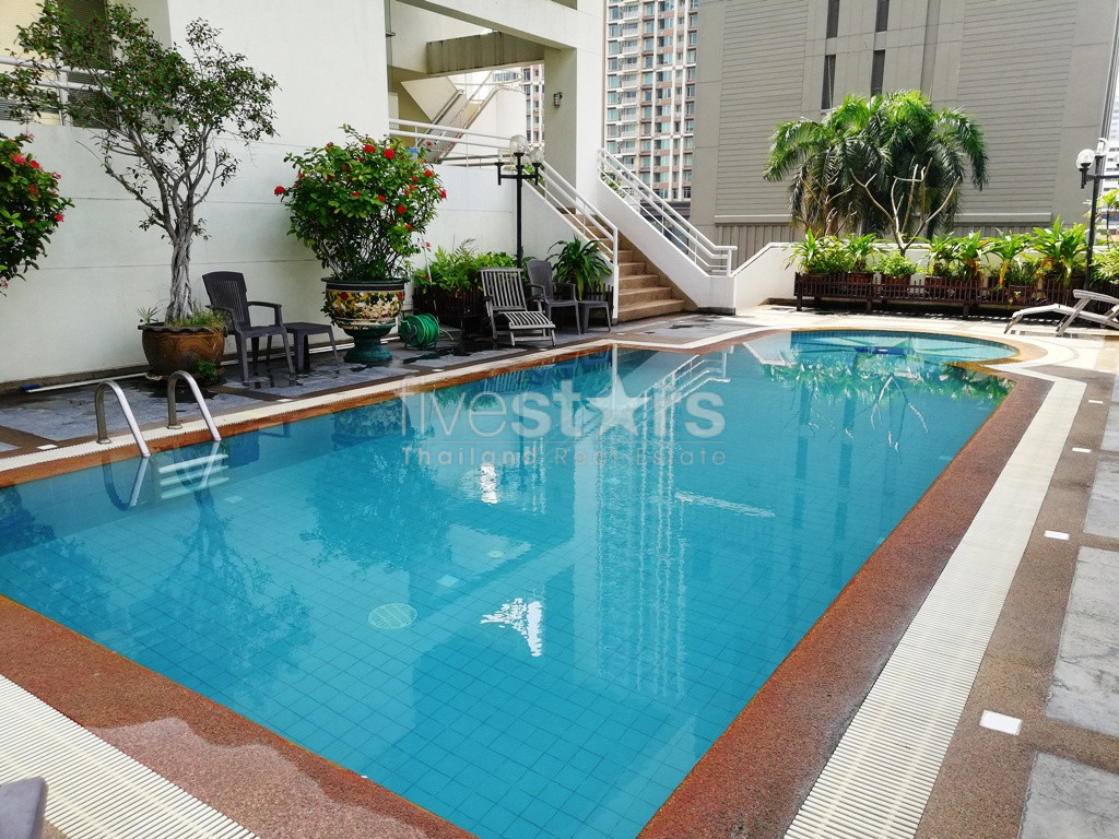 Large 3 bedrooms apartment for rent near BTS Chongnonsi, photo 19