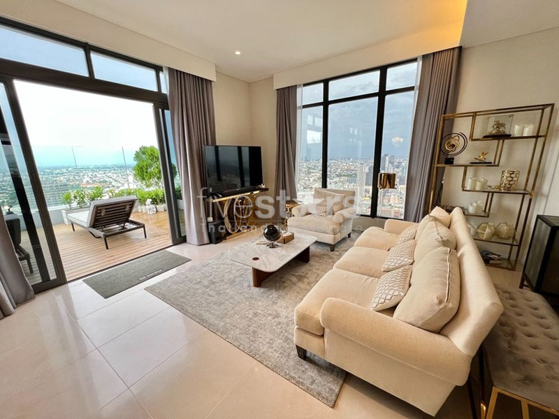 For rent condo penthouse 3 bedrooms near BTS Onnut, photo 4