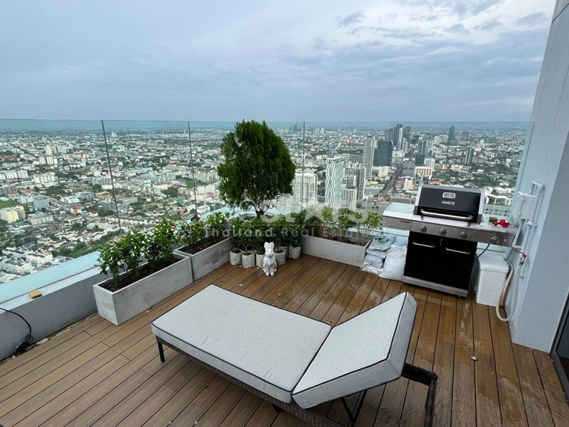 For rent condo penthouse 3 bedrooms near BTS Onnut, photo 2