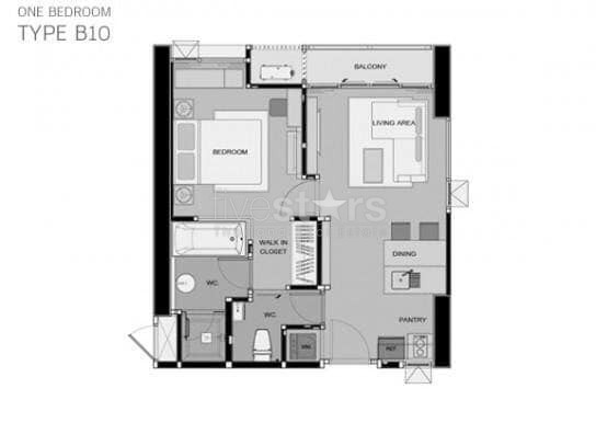 1 bedroom condo for sale close to BTS Onnut, photo 16