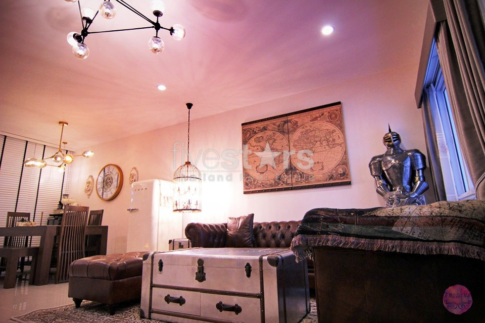 Town house in compound 4 bedrooms for rent near BTS Bangchak, photo 5