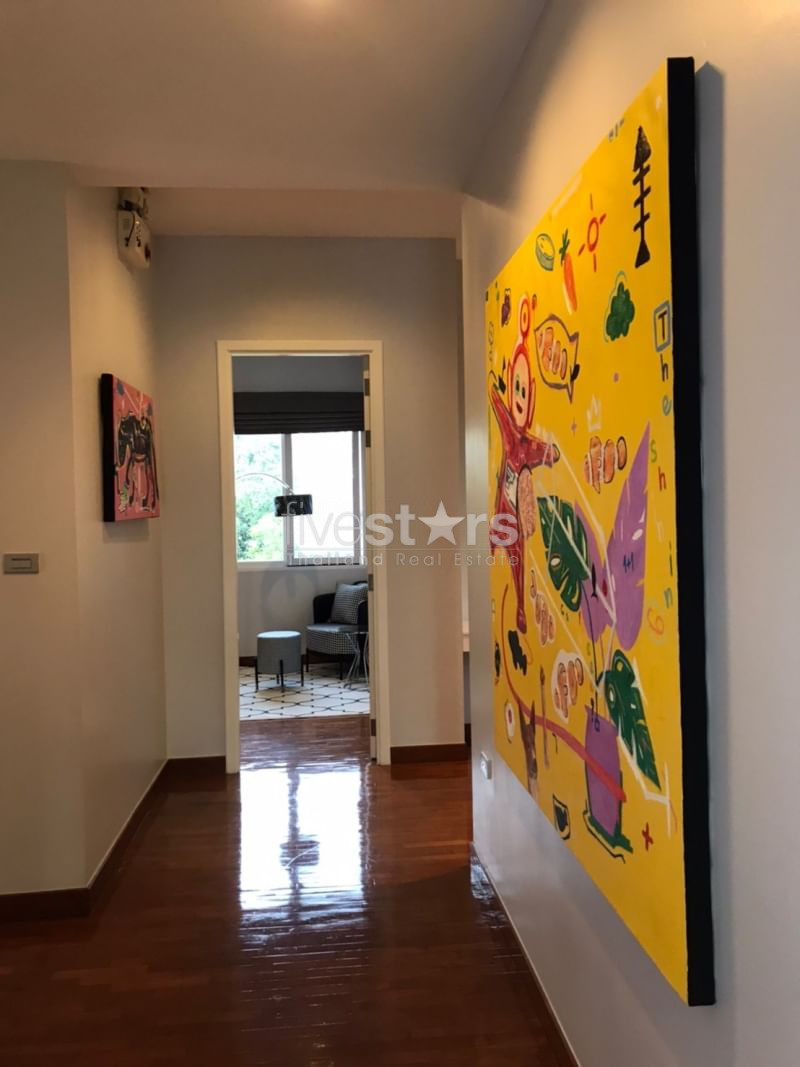 House in compound with private swimming pool 4 bedrooms for rent in Onnut Pattanakan, photo 5
