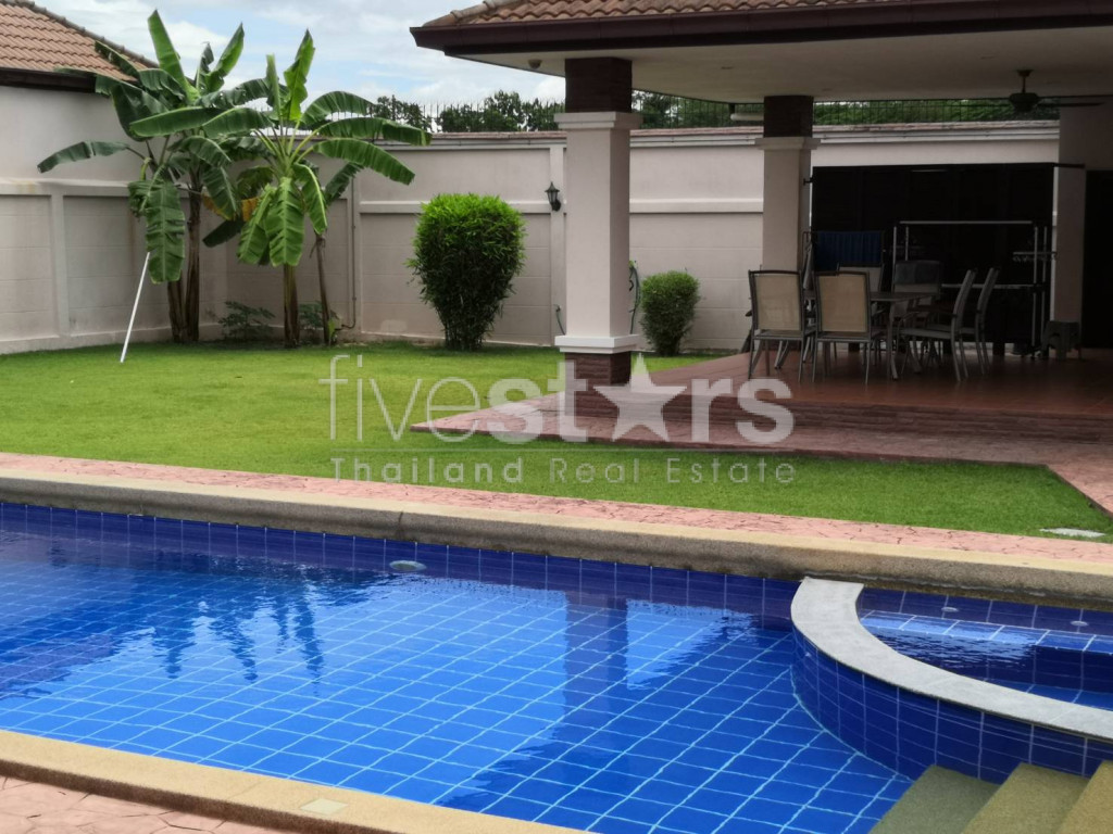4 bedroom single house private pool for sale in Banglamung Chonburi, photo 3