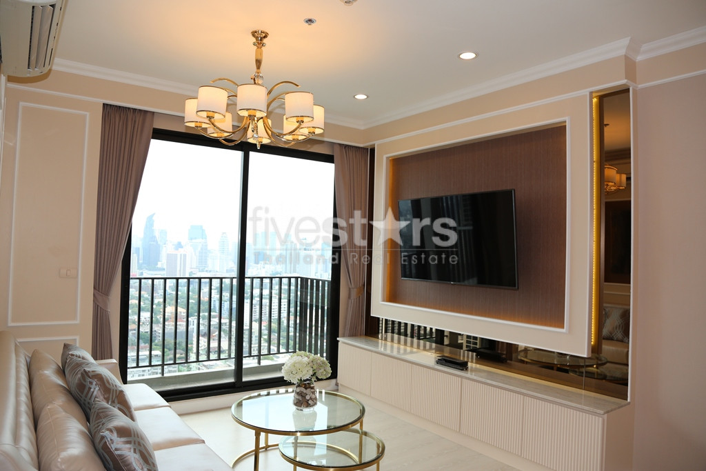 2 bedroom brand new condo for rent on Thonglor to Petchburi, photo 3