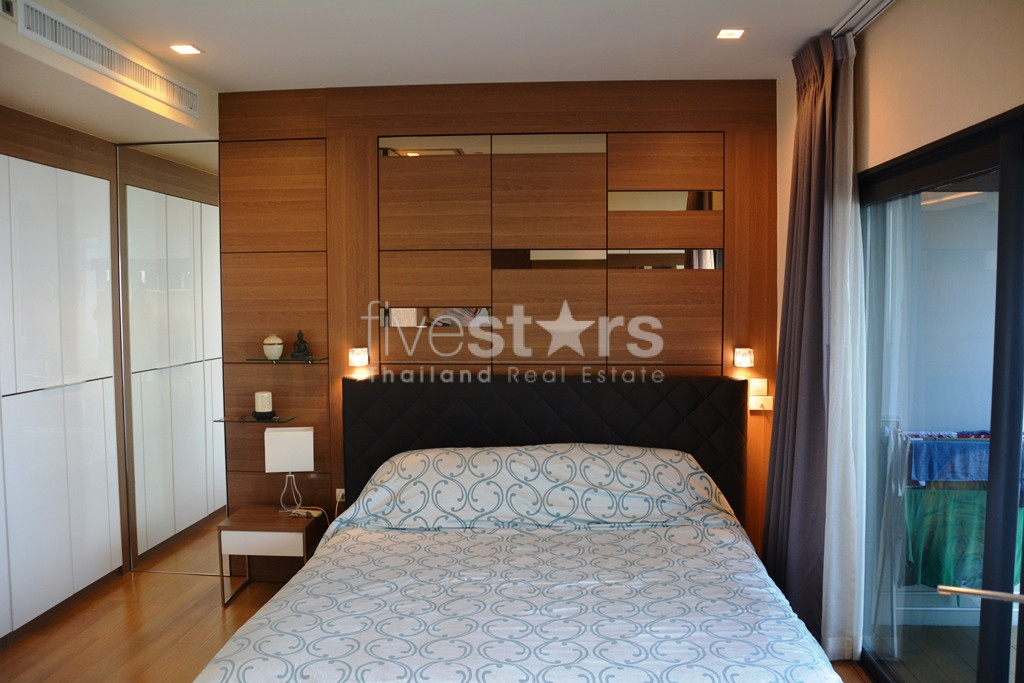 Appartement 1 chambre moderne et haut en étage quartier Petchaburi, photo 11