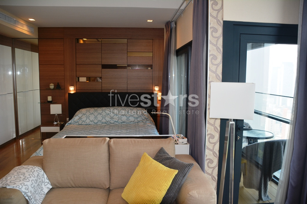 Appartement 1 chambre moderne et haut en étage quartier Petchaburi, photo 10