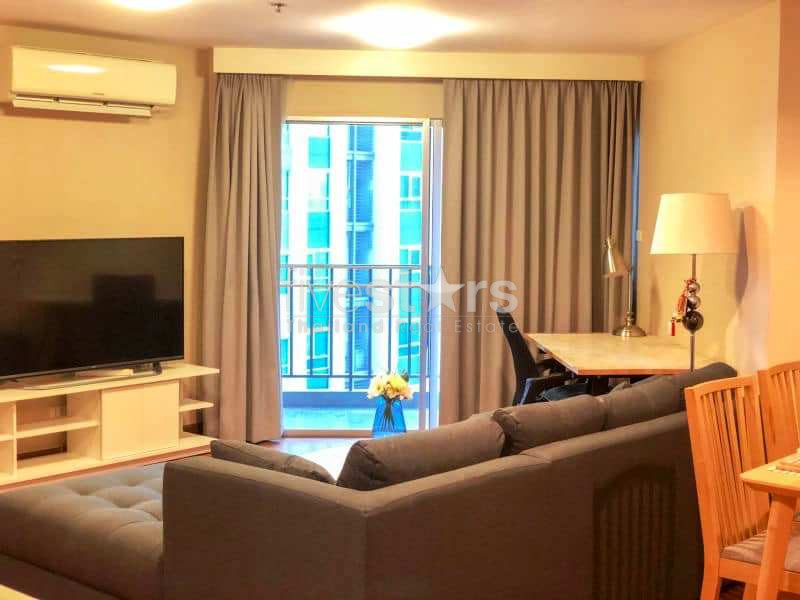 2 bedrooms condo for rent near MRT Phra Ram 9, photo 2