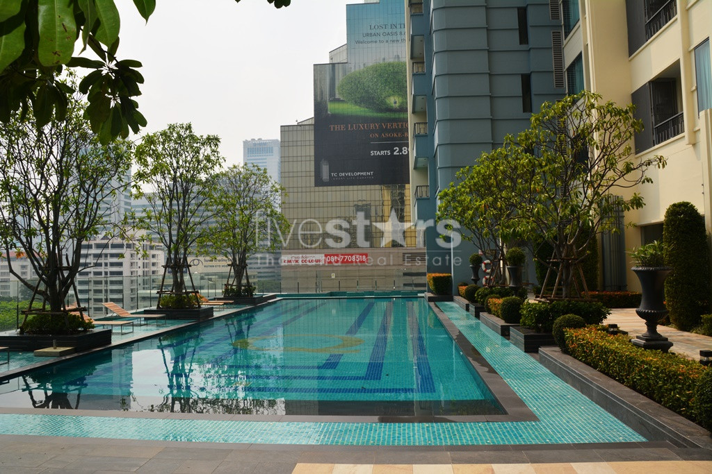 Appartement moderne 1 chambre quartier Petchaburi-Asoke, photo 10