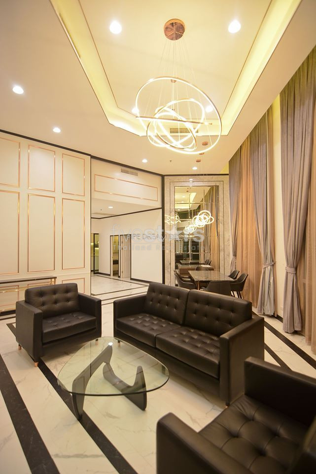 Unique 2 bedrooms condo for rent near MRT Phraram 9, photo 3