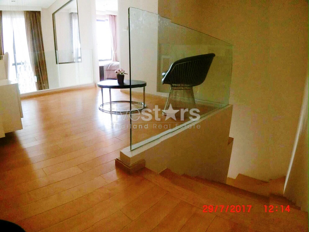 Duplex 1 bedroom condo for rent in Asoke near MRT Petchaburi, photo 7