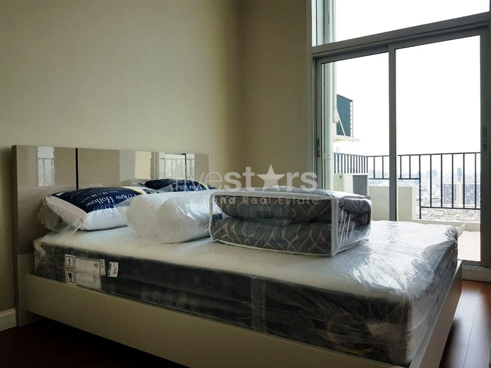 Penthouse 3 bedrooms condo for rent near MRT Phraram9, photo 7