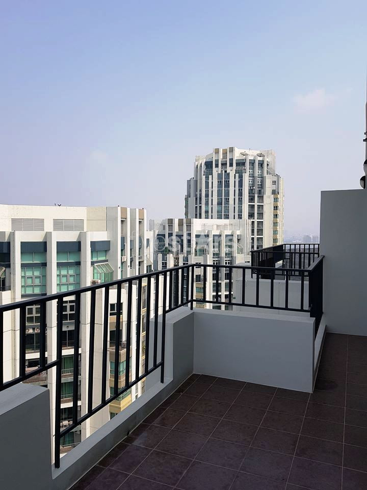 Penthouse 3 bedrooms condo for rent near MRT Phraram9, photo 11