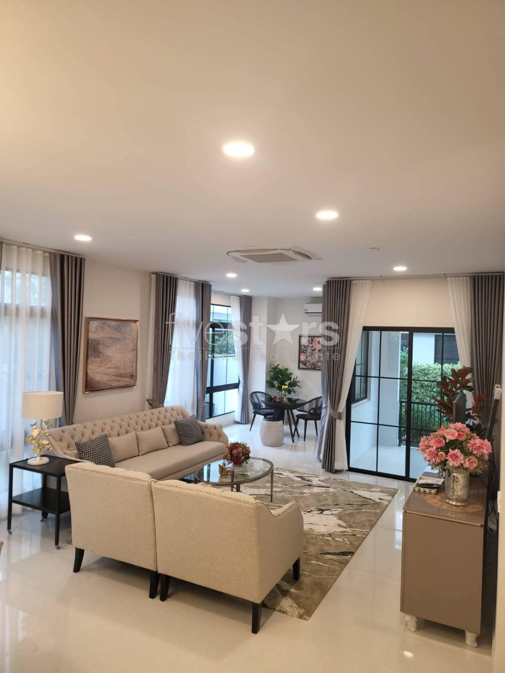 Maison de super luxe 4 chambres à louer sur Rama 9 - New Krungthepkreetha, photo 7