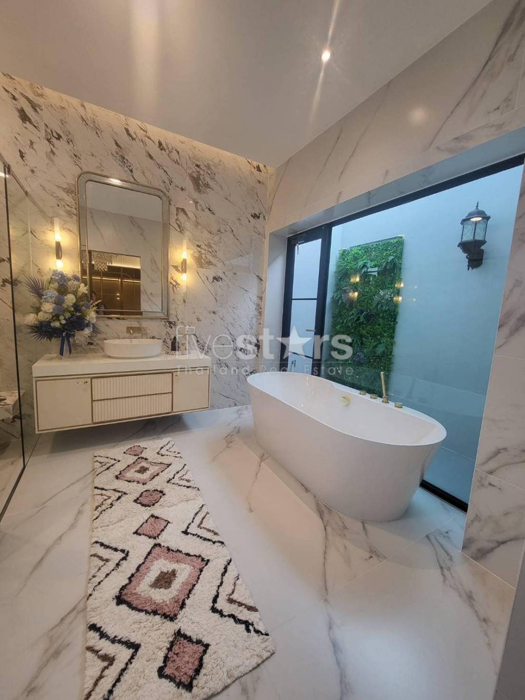 Maison de super luxe 4 chambres à louer sur Rama 9 - New Krungthepkreetha, photo 15