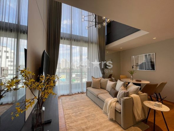 Modern condo duplex 2 bedrooms for rent near BTS Thonglor