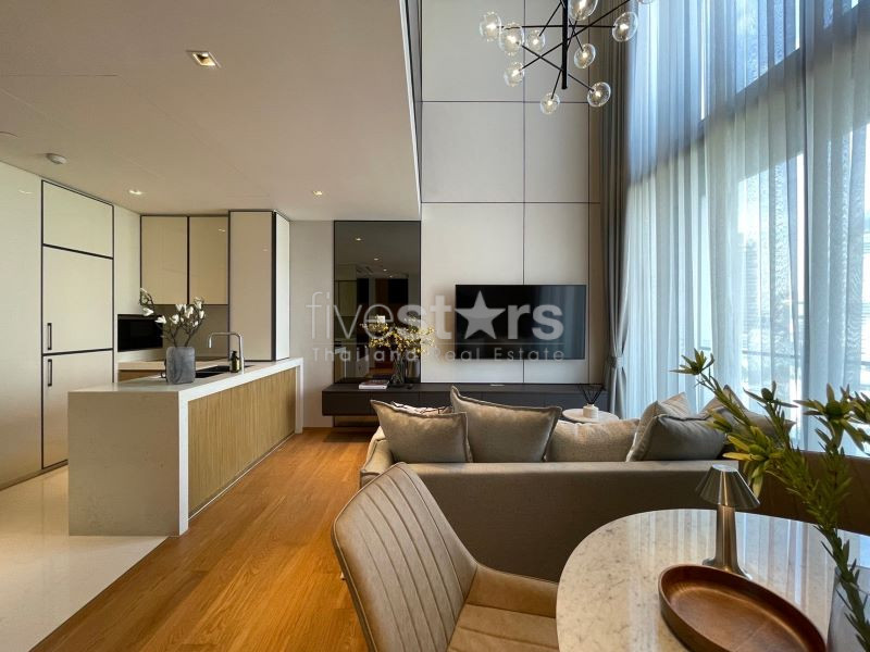 Modern condo duplex 2 bedrooms for rent near BTS Thonglor, photo 4