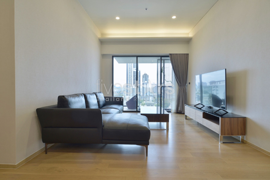 Appartement spacieux avec 2 chambres à louer quartier Phrompong