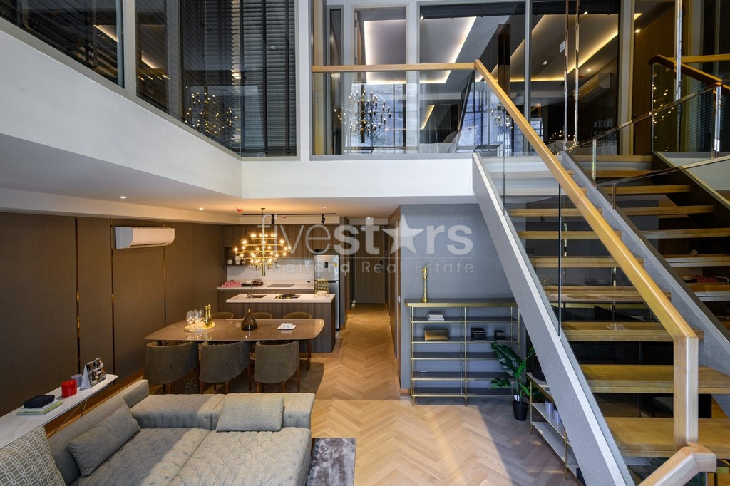Duplex neuf de 2 chambres à vendre quartier Thonglor, photo 2