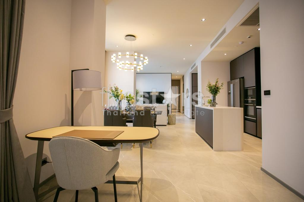 Condo de luxe de 3 chambres à louer près de la station Thonglor BTS, photo 6