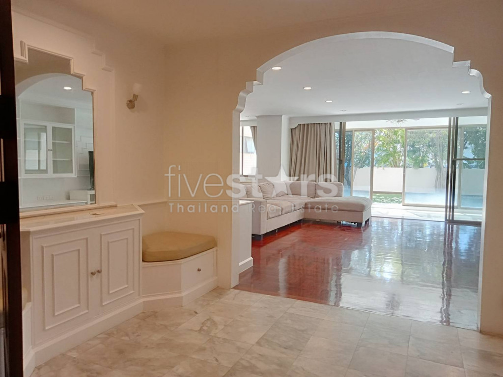 Manoir de 3 chambres à louer sur Phrom Phong à Thonglor, photo 6