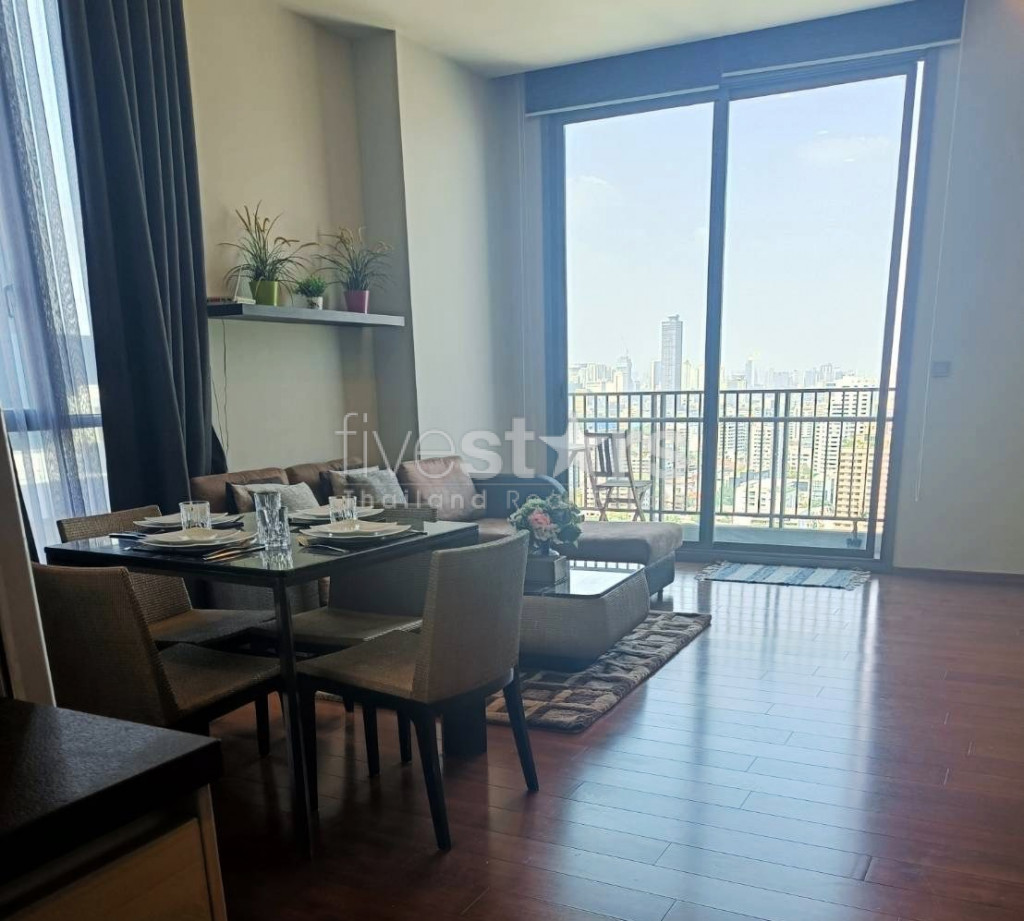Condo de 2 chambres à louer situé à la station Thong Lor BTS, photo 2