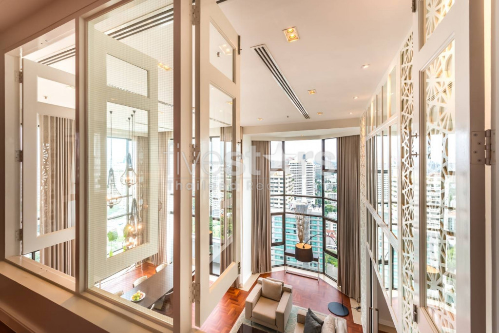 Penthouse en duplex de 4 chambres à louer à Phrom Phong, photo 4