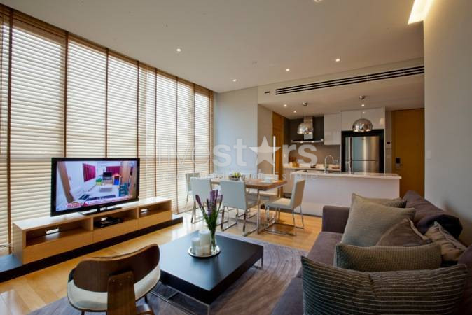Condo de 2 chambres à louer près de la station Thong Lor BTS