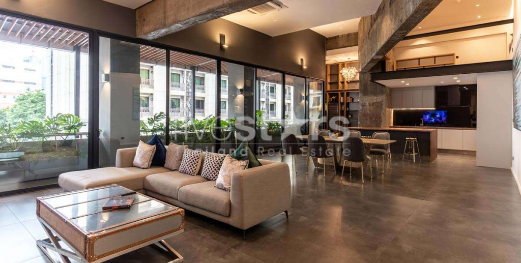 Appartement de standing spacieux à vendre quartier Phromphong