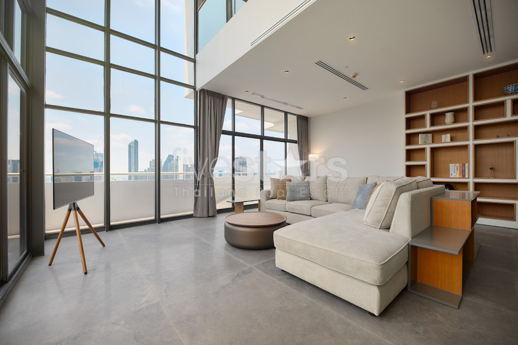 Penthouse de 3 chambres spacieux à vendre quartier Thonglor, photo 2