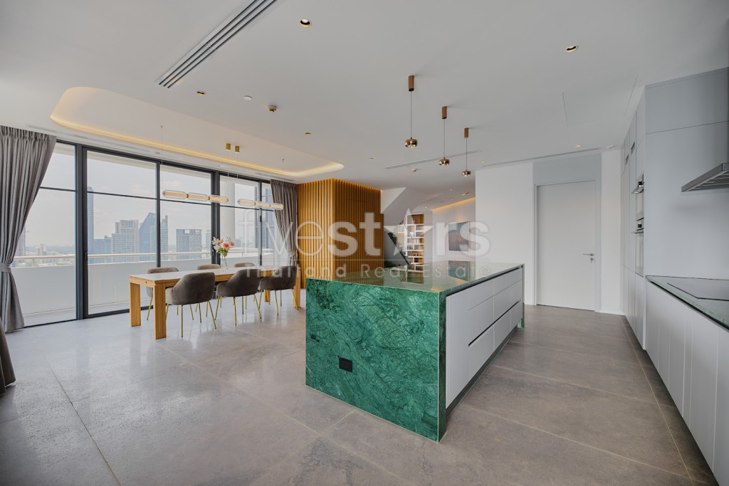 Penthouse de 3 chambres spacieux à vendre quartier Thonglor, photo 4