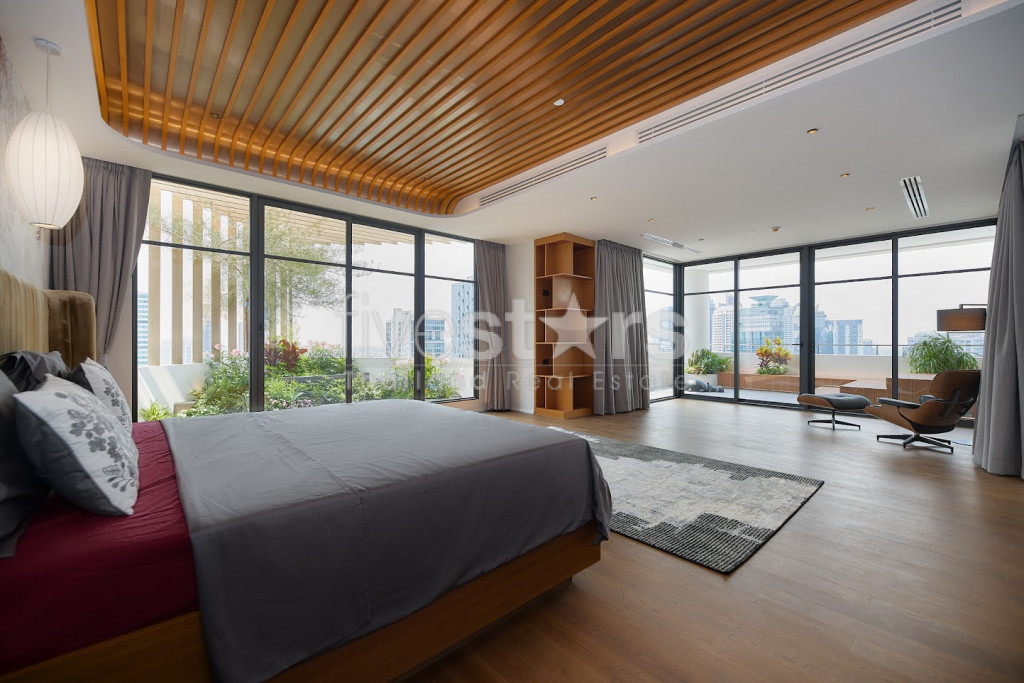 Penthouse de 3 chambres spacieux à vendre quartier Thonglor, photo 13