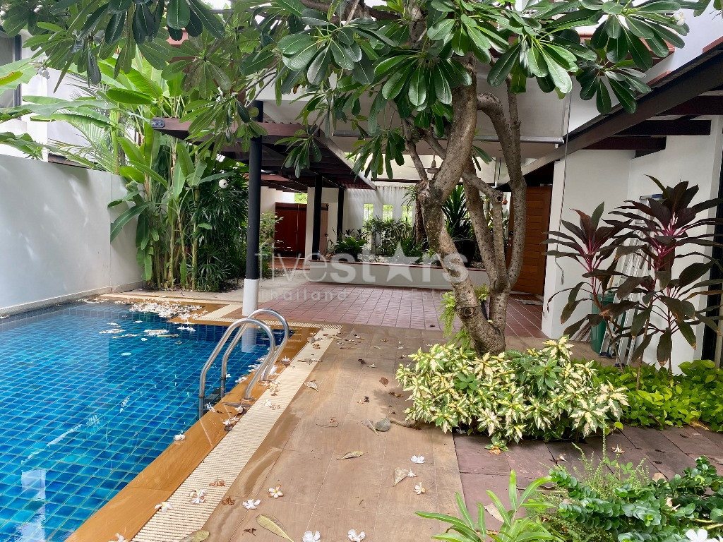 Maison avec 4 chambres et piscine à louer quartier Thonglor, photo 19