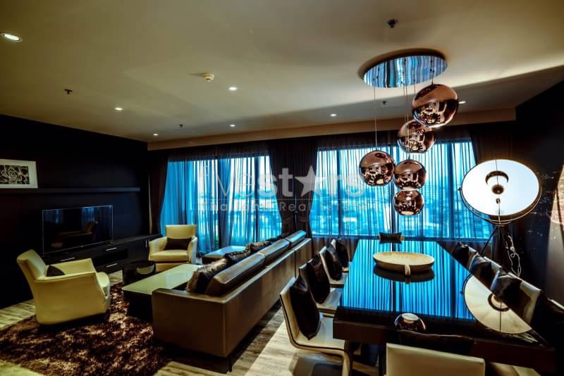 Condo de luxe moderne de 3 chambres à louer Phrom Phong, photo 3