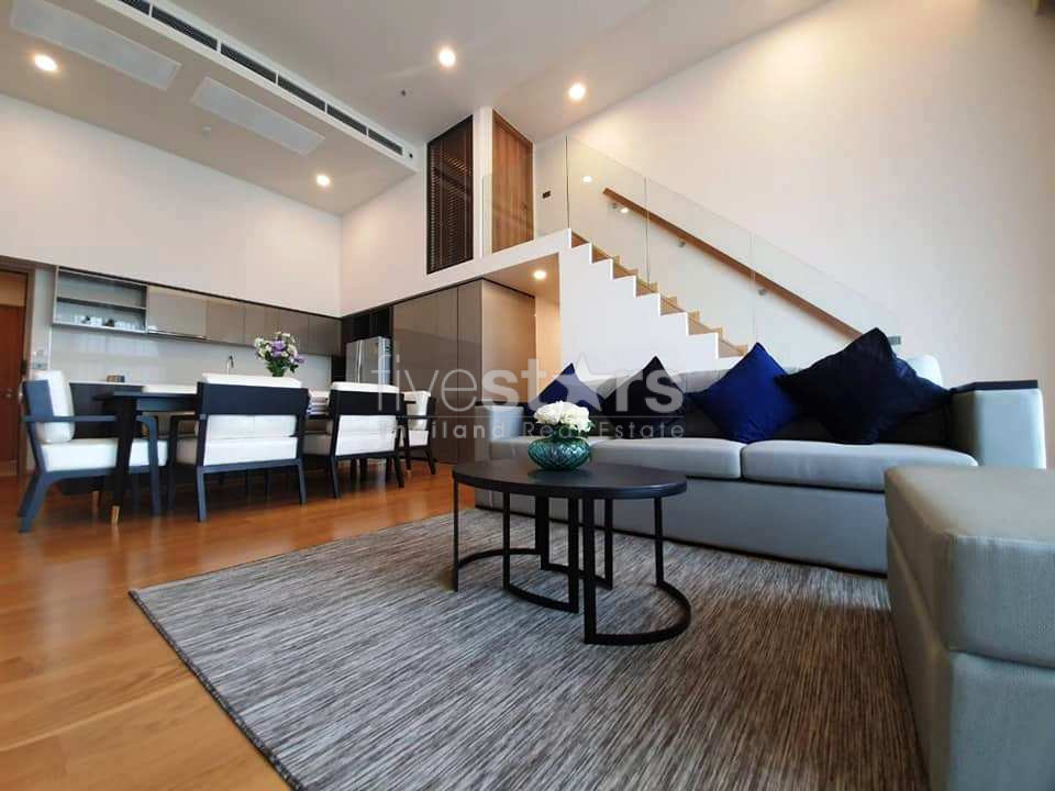 Brand new duplex 3 bedrooms condo for rent in Near BTS Phromphong, photo 2