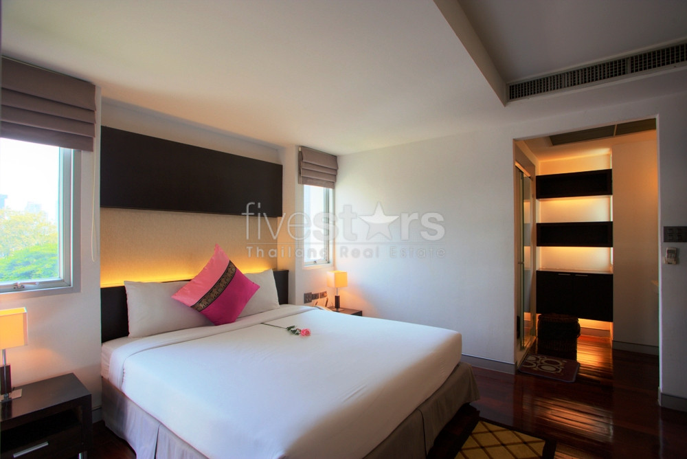 Appartement luxueux d'une chambre à louer près du BTS Phromphong, photo 11