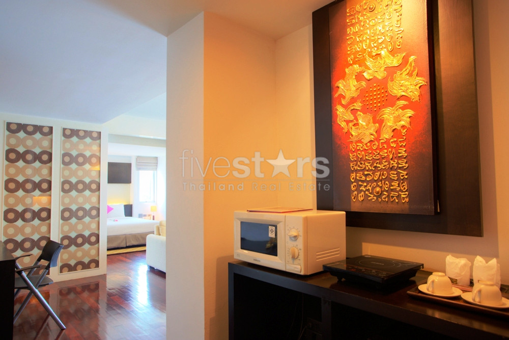 Appartement luxueux d'une chambre à louer près du BTS Phromphong, photo 9
