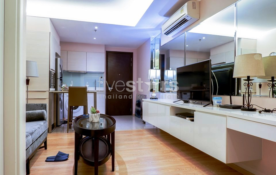 Appartement d'une chambre à louer près du BTS Phromphong, photo 3