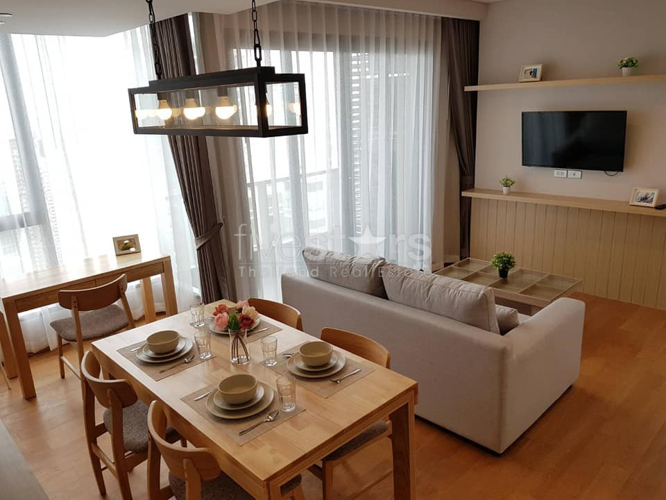 Appartement avec 2 chambres à louer à Phromphong