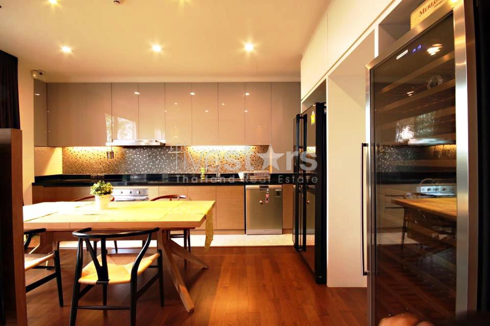 Duplex 2 bedrooms condo for rent close to BTS Thonglor, photo 9