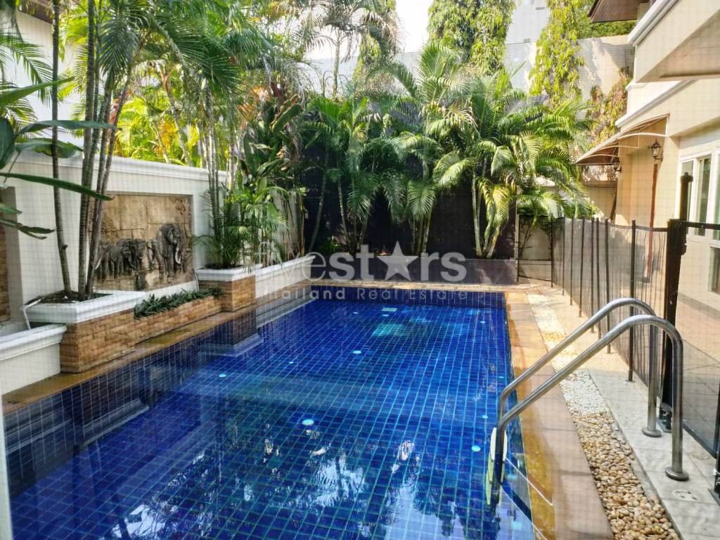 Maison avec piscine privée 4 chambres à louer proche BTS Thonglor, photo 18