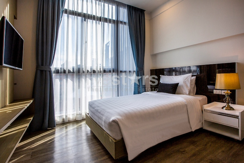 Appartement avec 2 chambres à louer près du BTS Phrompong, photo 6