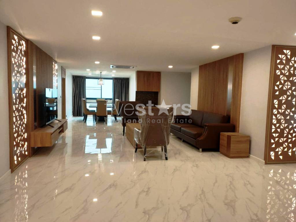 Appartement rénové de 3 chambres à louer près de la station de BTS Phromphong, photo 2