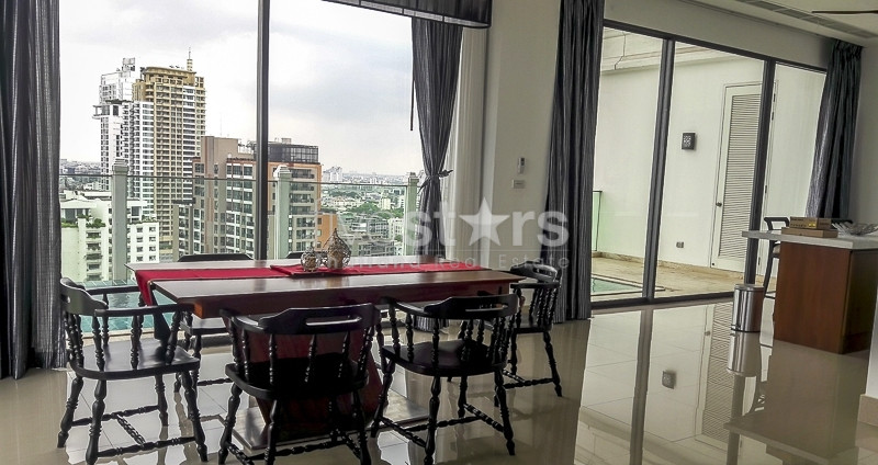 3 bedroom private pool condo for rent on Phrom Phong, photo 5