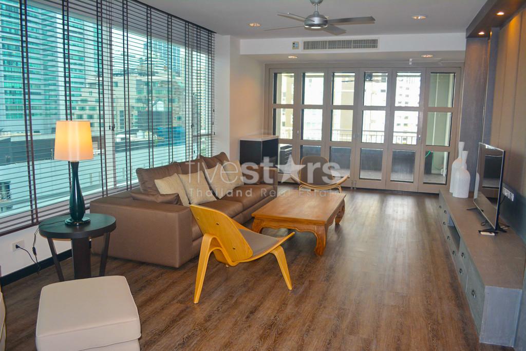 Appartement 2 chambres spacieux à louer quartier Phromphong, photo 6