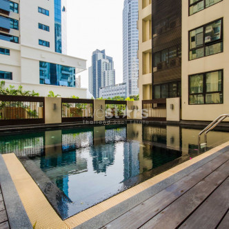 Highrise 2 bedroom condo for rent close BTS Thonglor, photo 8